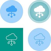 Cloud Computing Vector Icon