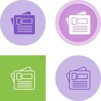 Newspaper Vector Icon