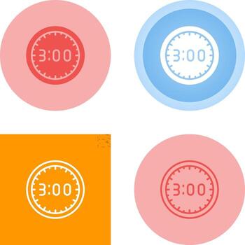 Clock Vector Icon
