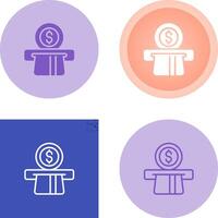 Automated Teller Machine Vector Icon