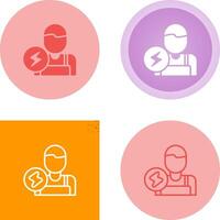 Electrician Vector Icon