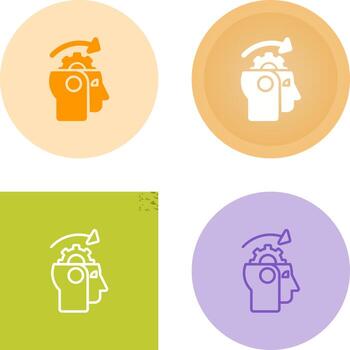 Machine Learning Vector Icon