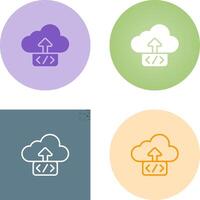 Cloud Deployment Vector Icon
