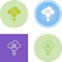 Cloud Security Auditing Vector Icon