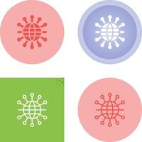 Network Topology Vector Icon