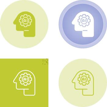 Artificial Intelligence Vector Icon