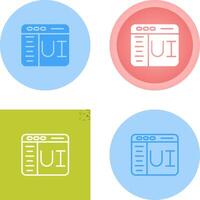 User Interface Vector Icon