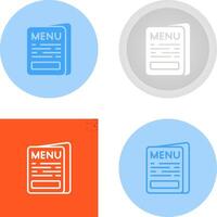 Menu Vector Icon