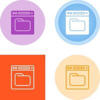 Browser Vector Icon