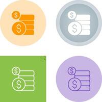 Coins Vector Icon