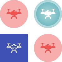 icono de vector de dron