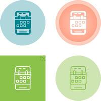 Booking App Vector Icon