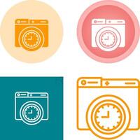 Clock Vector Icon