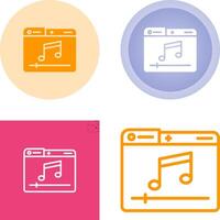 Music Player Vector Icon