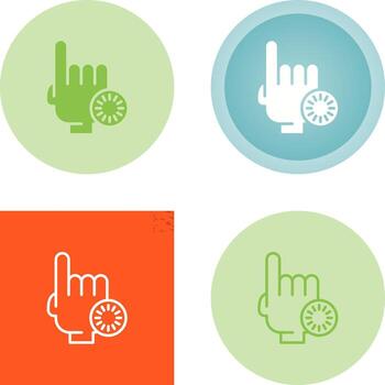 icono de vector de carga