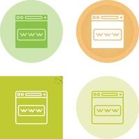 World Wide Web Vector Icon