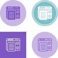 Concept Testing Vector Icon
