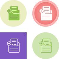 Document Add Vector Icon