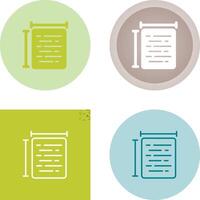 Document Size Vector Icon