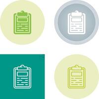 Clipboard Vector Icon