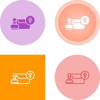 Outbox with stamp Vector Icon
