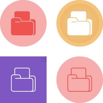 icono de vector de documento