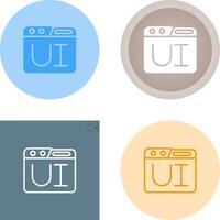 User Interface Vector Icon