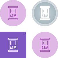 Atm Machine Vector Icon