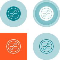 Settings Sliders Vector Icon