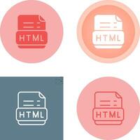 Html Vector Icon