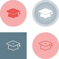 Graduation Cap Vector Icon