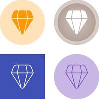 Diamond Vector Icon