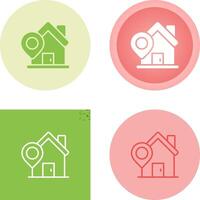 Home Location Vector Icon