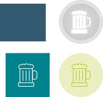 icono de vector de cerveza