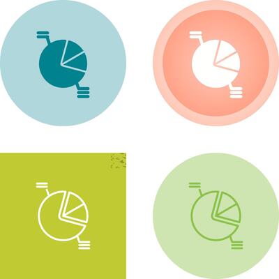 Pie Chart Vector Icon