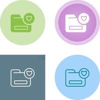 Document Security Vector Icon