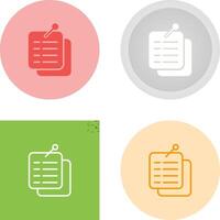 Document Annotation Vector Icon