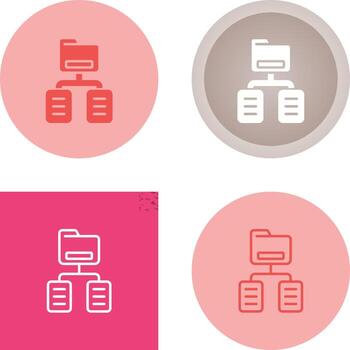 documento clasificación vector icono