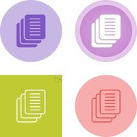 Document Version Control Vector Icon