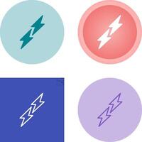 Lightning Vector Icon