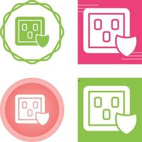 Surge Protector Vector Icon