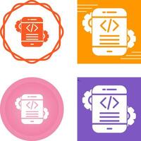 Mobile App Development Vector Icon