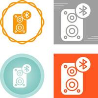 Portable Bluetooth Speaker Vector Icon