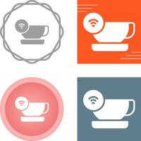 Smart Coffee Mug Vector Icon