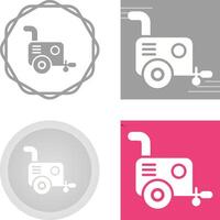 Portable air compressor Vector Icon