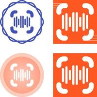 Voice Recognition Vector Icon