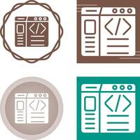 Web Design Vector Icon