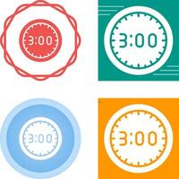 Clock Vector Icon