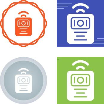 inalámbrico intercomunicador vector icono