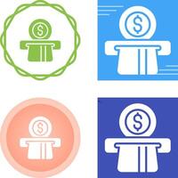 Automated Teller Machine Vector Icon